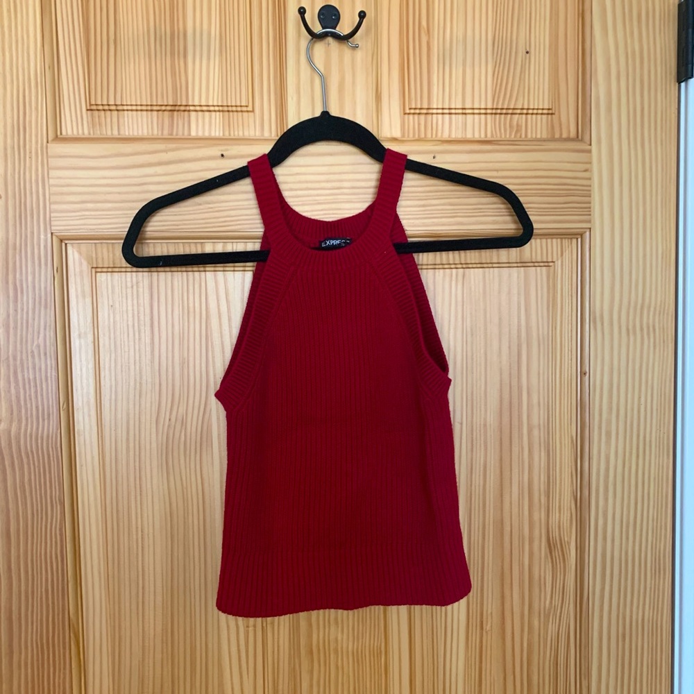 Express, High neck cropped sweater